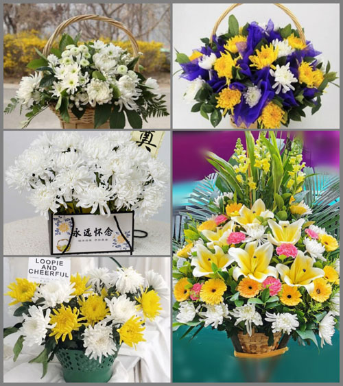 北京房山区周口店地区葫芦棚村白事提篮配送